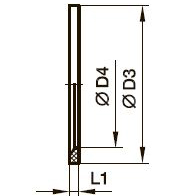 ED Эластомерное уплотнение (Для параллельной метрической резьбы и BSPP). FKM
